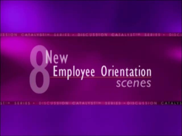 new employee orientation