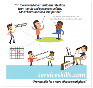 ServiceSkills eLearning System communication training eLearning